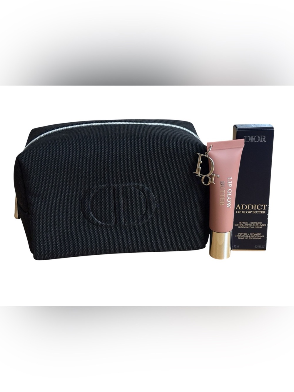 NEW Dior Cosmetic Pouch & Dior Addict Lip Glow Butter